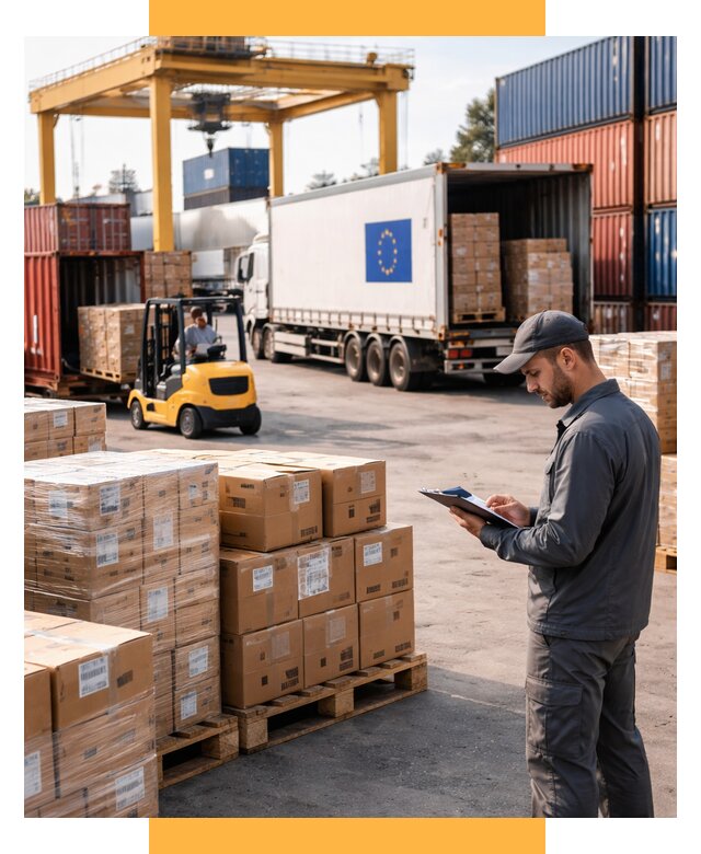 Доставка грузов из Европы от 12265 р., логистика СетСервис-Жлк