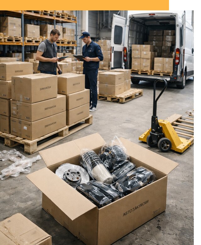 Доставка автозапчастей из Европы от 12776 руб быстро и надёжно