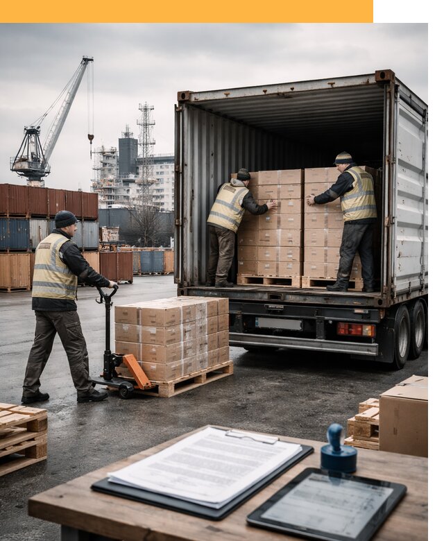 Доставка грузов из Латвии от 25553 руб, морская, авто, авиа