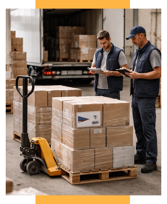 Доставка грузов из Чехии в Россию от 35774 р. | СетСервис-Жлк