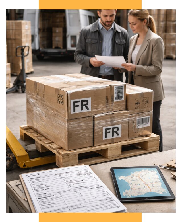 Доставка грузов в Францию от 25553 р., логистика СетСервис-Жлк