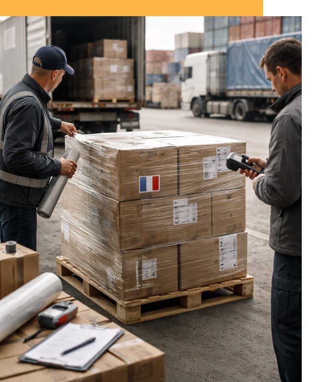 Доставка грузов во Францию от 25553 быстро и надежно