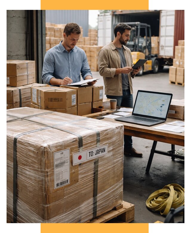 Доставка грузов в Японию от 25553 р., логистика СетСервис-Жлк