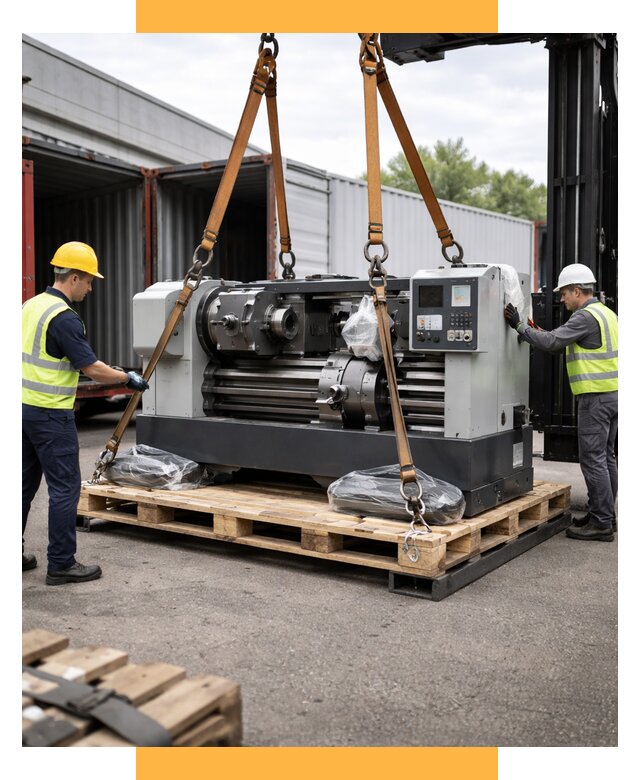 Перевозка станков и таможня от 61326 р. | СетСервис-Жлк логистика