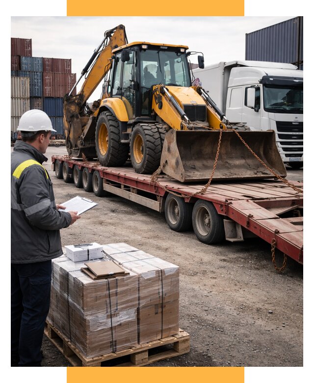 Международная перевозка спецтехники от 45995 р., СетСервис-Жлк