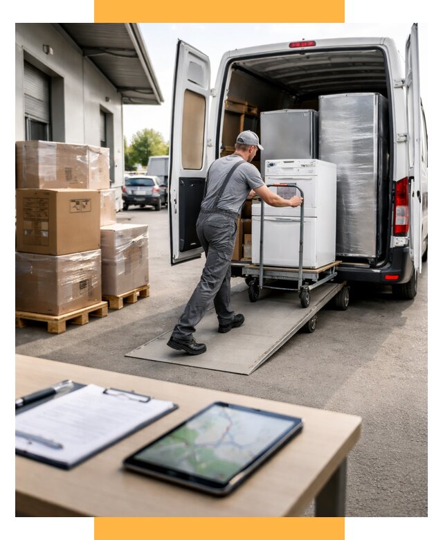 Перевозка бытовой техники от 6644 р. - логистика СетСервис-Жлк