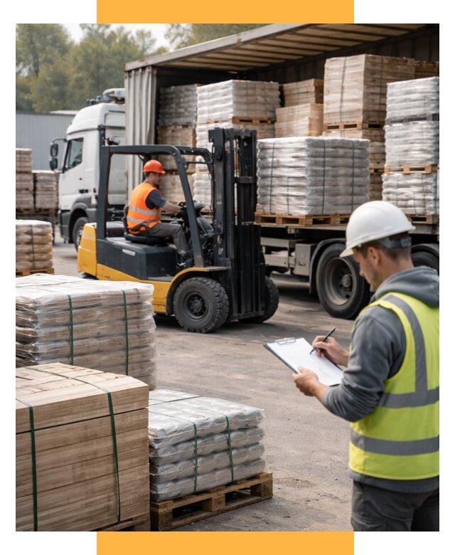 Перевозка строительных материалов от 5622 р. | СетСервис-Жлк