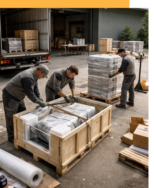 Перевозка выставочных грузов по миру от 25553 руб за м2 с таможней