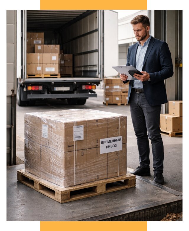 Временный вывоз товаров под ключ от 8177 р. | СетСервис-Жлк