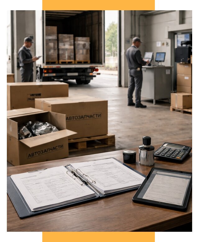 Таможенное оформление автозапчастей под ключ от 8688 р., СетСервис-Жлк