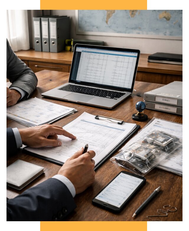 Проверка поставщика за рубежом от 8688 р. | СетСервис-Жлк аудит