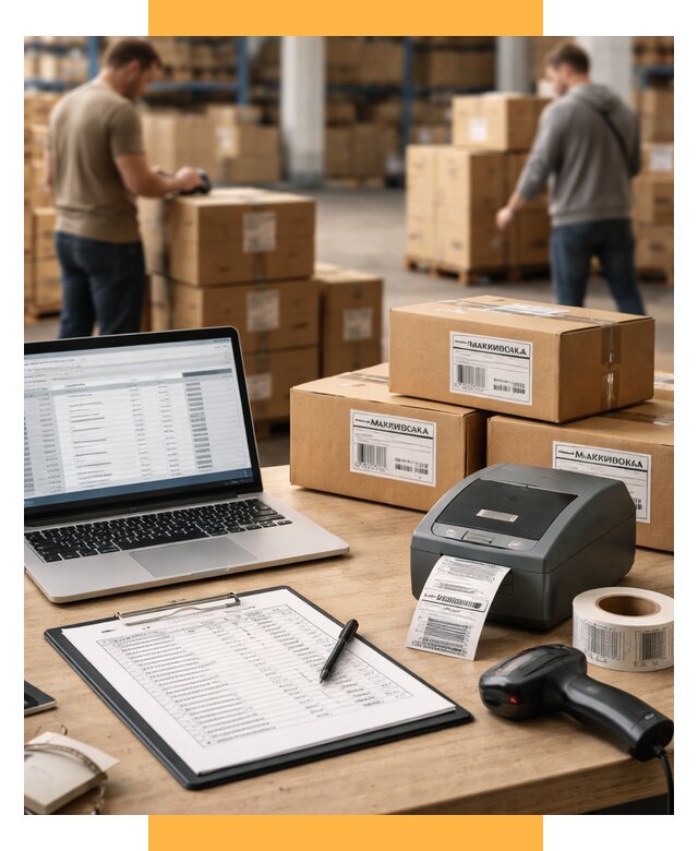 Маркировка импортных товаров от 4599 р. под ключ, СетСервис-Жлк